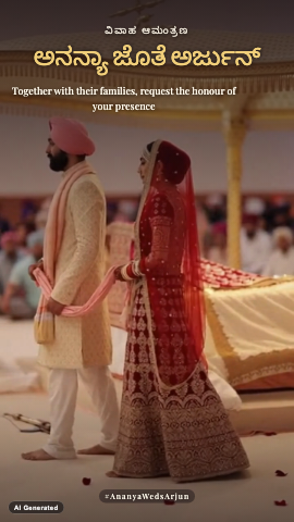 Anand Karaj Film — wedding invitation video design