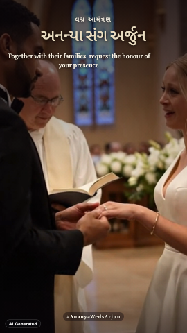 Church Wedding Film — wedding invitation video design