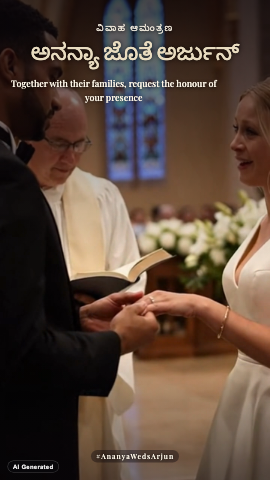 Church Wedding Film — wedding invitation video design