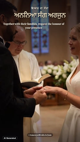 Church Wedding Film — wedding invitation video design