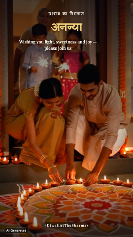 Diwali Film — festival invitation video design