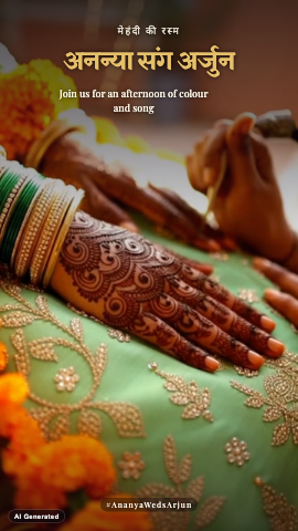 Mehendi Film — mehendi invitation video design