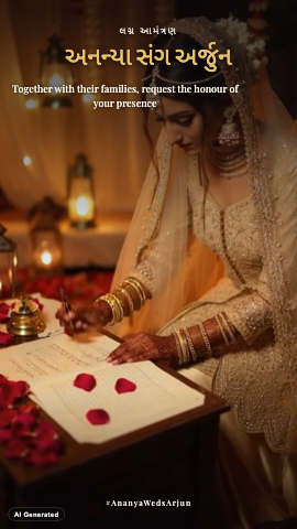 Nikah Film — wedding invitation video design
