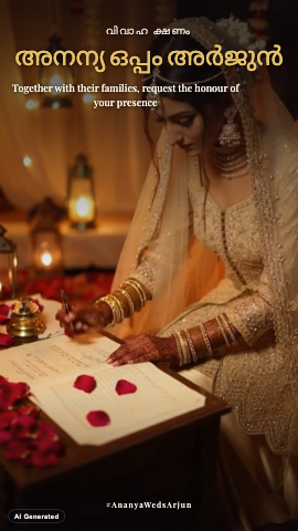Nikah Film — wedding invitation video design