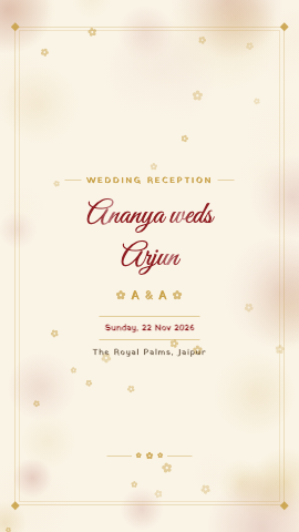 Shubh Reception