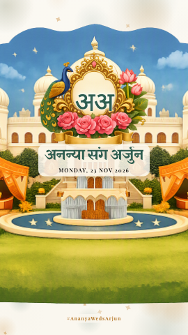 Palace Lawn Film — wedding invitation video design