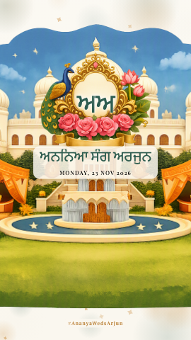 Palace Lawn Film — wedding invitation video design