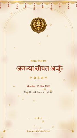 Jharokha Katha — wedding invitation video design