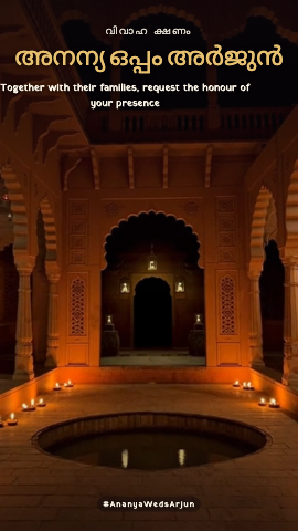 Marwar Vows — wedding invitation video design