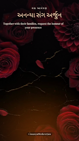 Chandni Vows — wedding invitation video design