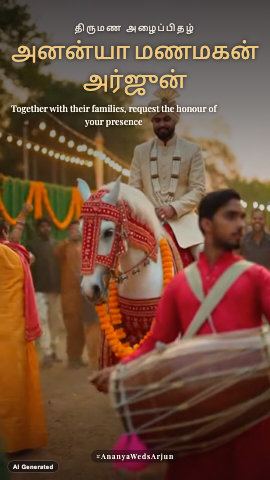 Shahi Baraat — wedding invitation video design
