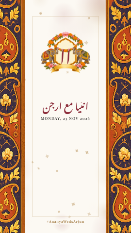 Tales Of — wedding invitation video design