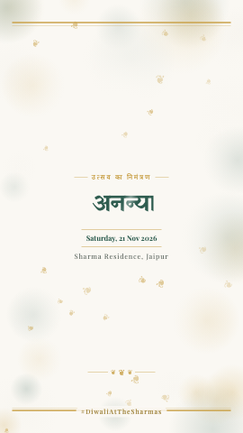 Golden Hour Mela — festival invitation video design